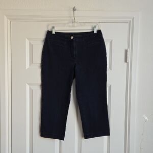 St John Women's Blue Capri Jeans